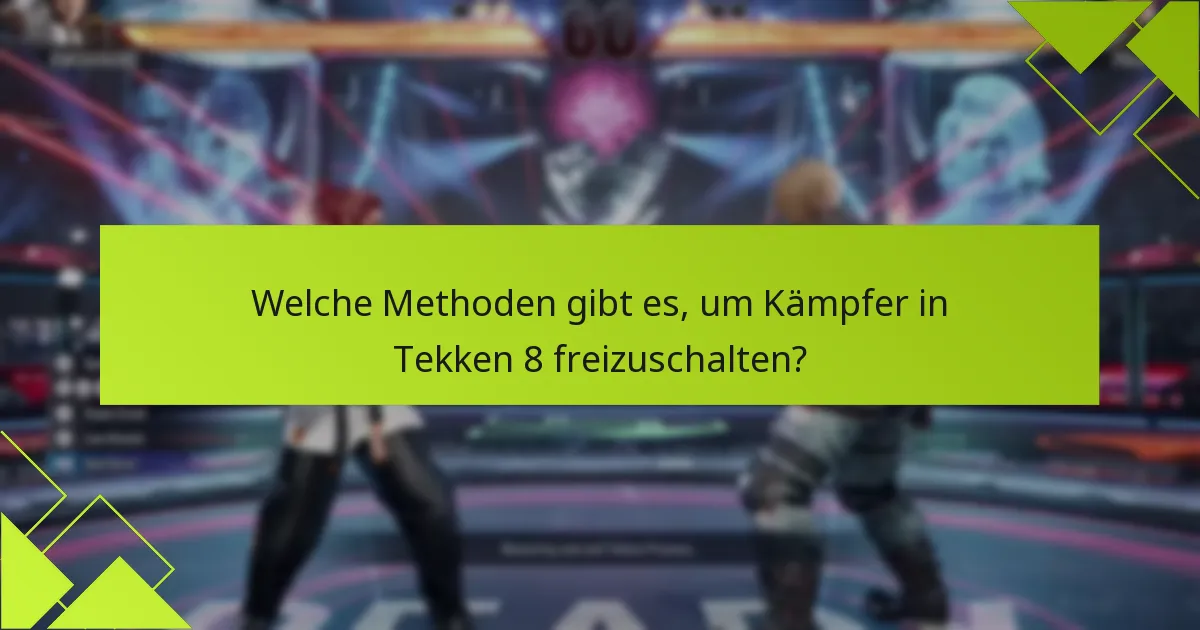 Wie vergleichen sich die Kämpferprüfungen in Tekken 8 mit früheren Ausgaben?