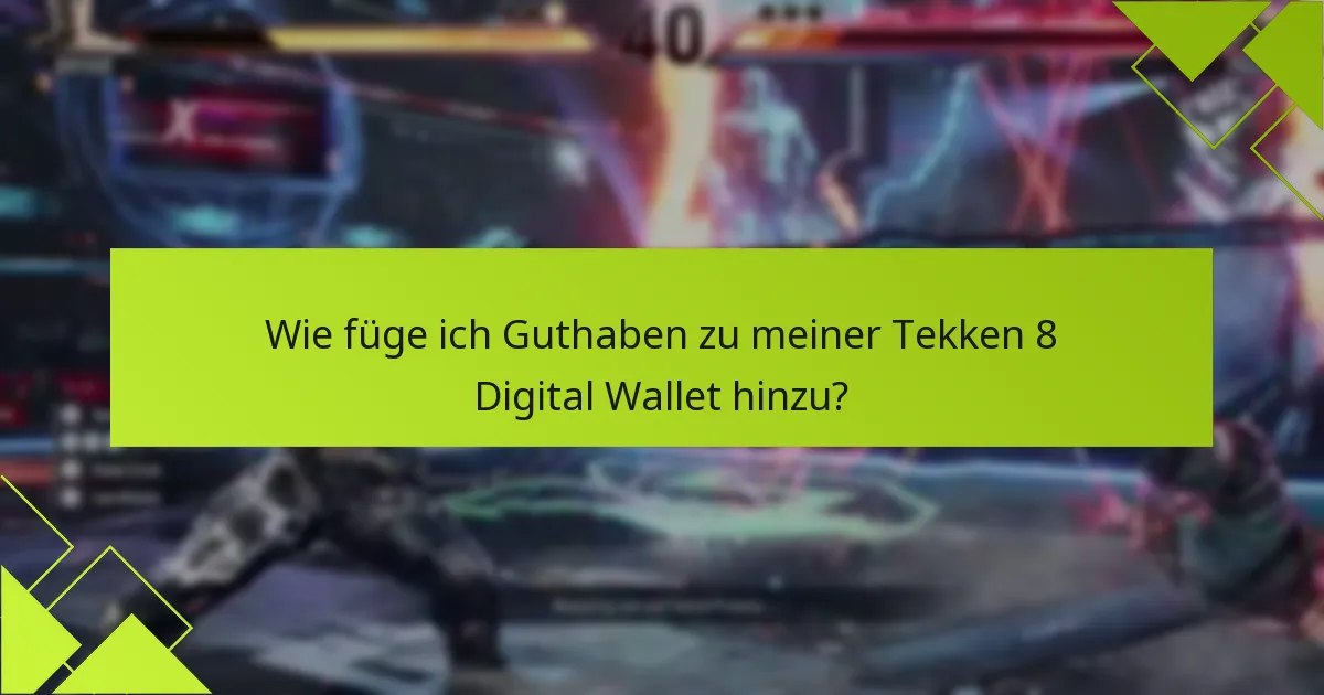 Wie kann ich Aktionscodes in Tekken 8 verwalten?